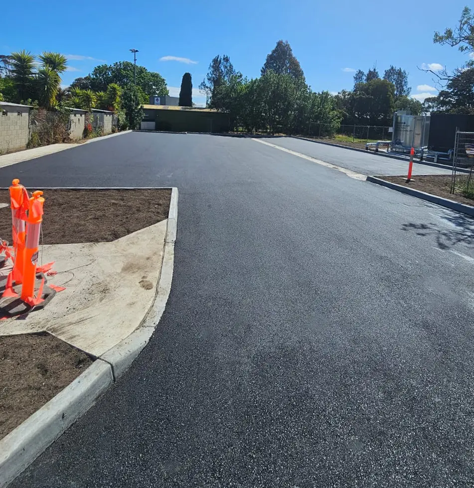 commercial asphalting project all ash melbourne