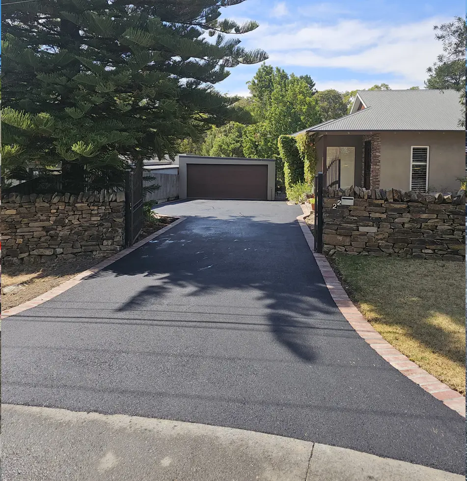 residential asphalting project all ash driveway melbourne