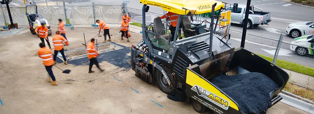 all ash commercial asphalting contractor equipment melbourne